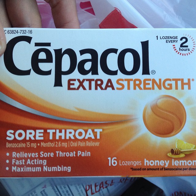 Scored the last 2 boxes at CVS lol #everydaywin #sorethroat