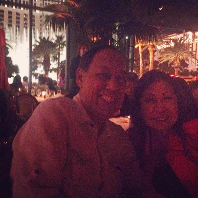 Parentals in Paris (Las Vegas) lol