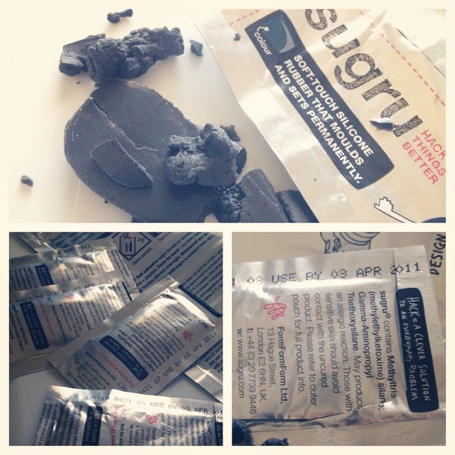 Hate to waste but this #Sugru is toast. :/ #expired