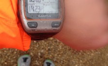 Sunny 4.5mi trail run yesterday, soggy 14mi on road today. 18 weekend miles done! #altra #zerodrop #lamarathon #training
