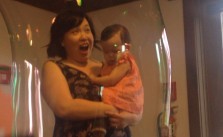 Immy & @sharoool in the bubble! #imogenwinter