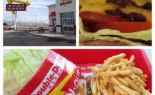 Double-double, protein style + well done fries. 2nd breakfast/early lunch. My #LAMarathon reward! #in-n-out #doubledouble