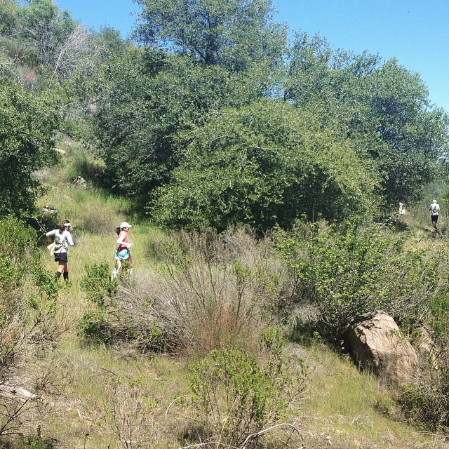 #tbt Pacing my sis at 2014 #AR50  She running #Miwok100k in 2 days. Go sis! @runtricpa