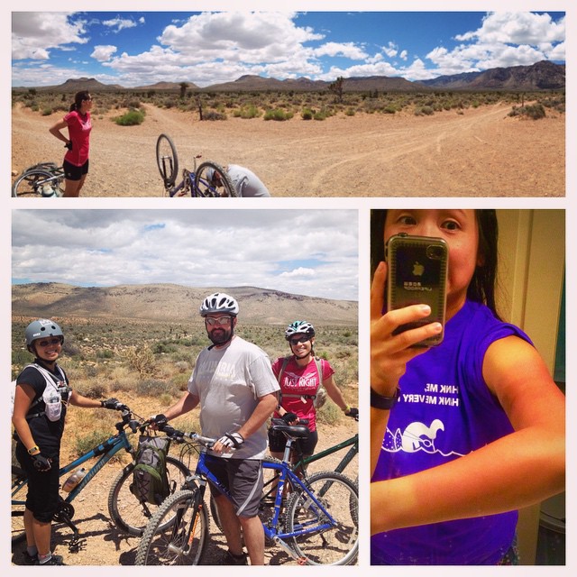First time #MTB riding on trails! Was great fun but I forgot to put sunscreen on arms. #farmertan