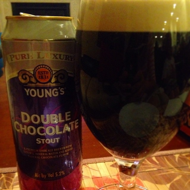 Haven't had this in ages... #youngs Double Chocolate #stout #supper #ale