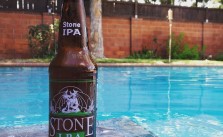 Replaced kitchen sink faucet. Sis says I'm good for the afternoon. Later, install glass shelving. Lol #relaxing #oc #IPA