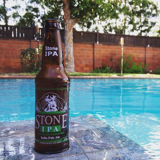 Replaced kitchen sink faucet. Sis says I'm good for the afternoon. Later, install glass shelving. Lol #relaxing #oc #IPA