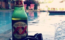 Today's workout was: 5yd swim, 5yd kick, 15yd sculling, and 2x12oz beer @ 8:10 pace. #swim #workout #beer