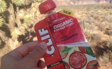 Tastes like pasta sauce ;) At least no GI probs! #clifshot #backcountry50km #training [instagram]
