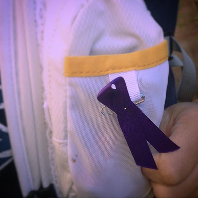 I remember my friend every time I run & #WageHope for others who still have a chance #wpcd #pancreaticcancer @pancan [instagram]