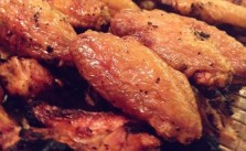 Mum @marielilies was able to replicate sis' grilled crispy wings! #omnomnom #supper [instagram]