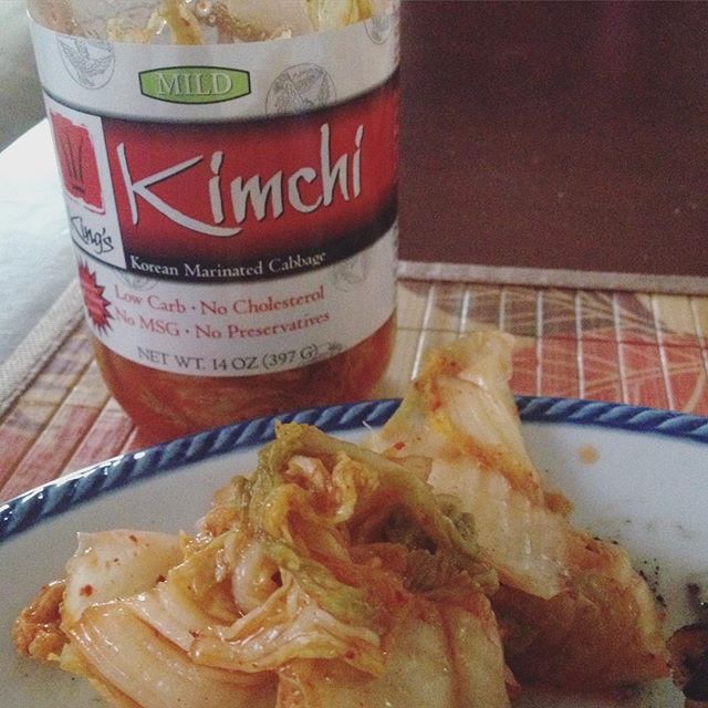 Small jar of kimchi was $5 and mild :( I need my #napakimchi in the desert. #beyondlasvegas [instagram]
