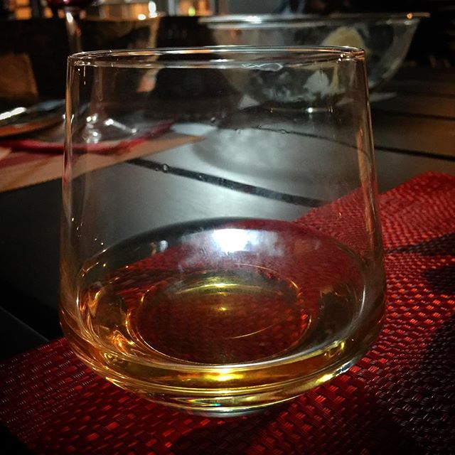Celebratory Johnnie Walker Blue, thanks to my bro in law :) #scotch [instagram]
