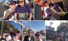 Jack Black! Spectating Firefighters, Jesus! Guy in a tux, proposal at the finish… Only in #LAMarathon on #valentinesday [instagram]