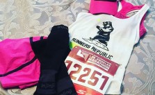 My outfit for my hot date tomorroz: #LAMarathon lol #valentines #nuunlove [instagram]