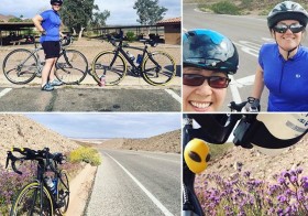 Wild flowers spotted on our ride today! Only 17mi for me; Jen went for the RAGE course (25mi). #triathlon #training #nuunlife [instagram]