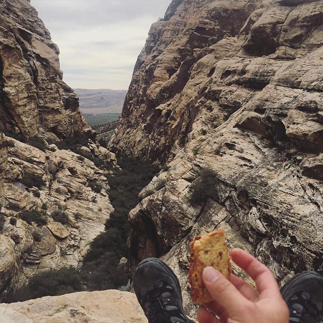 My 2nd brekkers last Fri was PB&J at around 4,300ft. #thulestircrazy #latergram [instagram]