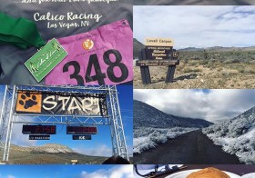 Picturesque 10km run & then had fun volunteering at #calicoracinglaboroflove Deffo wanna do this event's 50km next year ^_^ #roadultra #lovellcanyon [instagram]