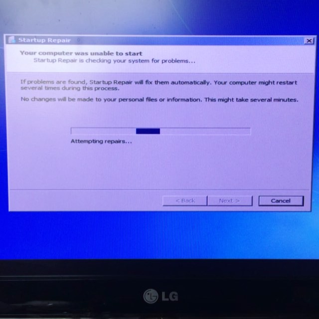 Meanwhile, in 2016... #windows #startuprepair [instagram]