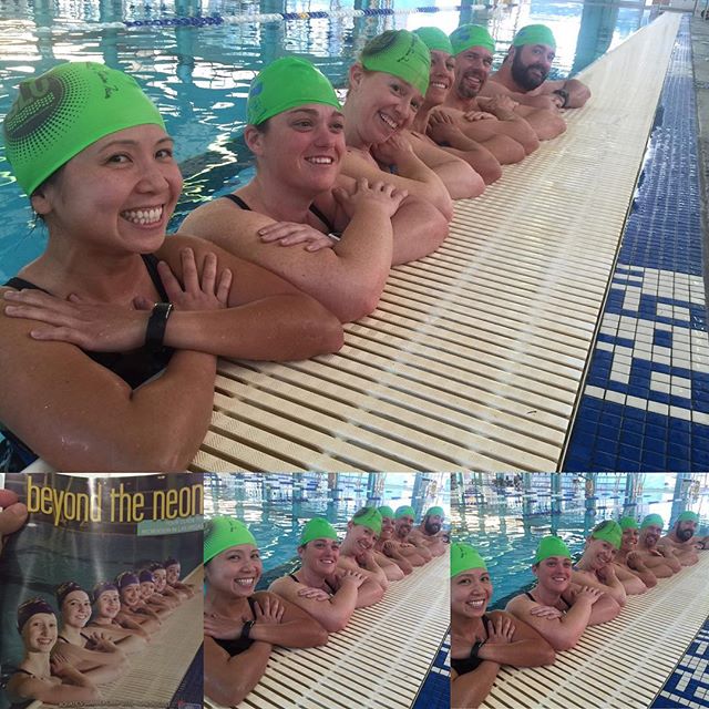 Last day of swim shenanigans. You know you got great friends when they oblige to pose + a fun coach who takes the photo xD #swimLV #triathlon #training #nuunlife [instagram]