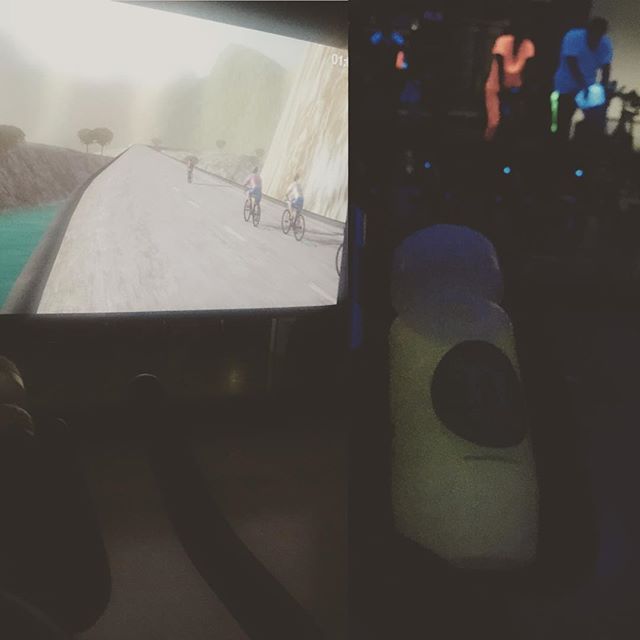 Glowing Cherry Limeade nuun! #spinning #triathlon #training #nuunlife [instagram]