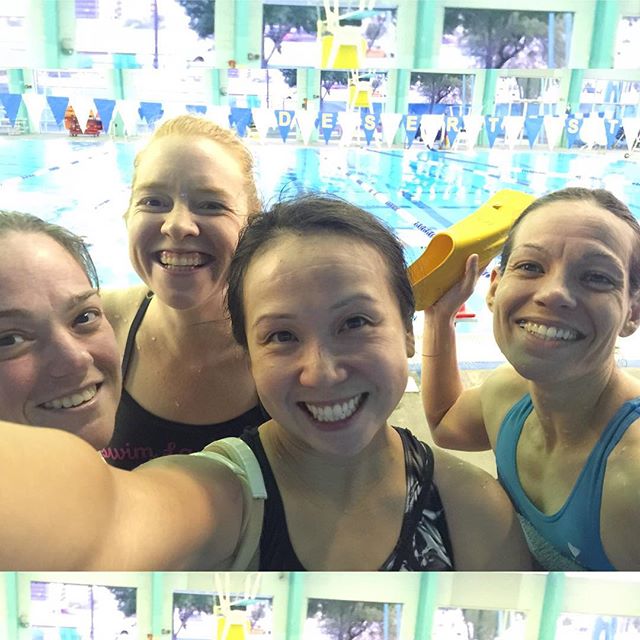 2,650yds tonight with these awesome gals! #triathlon #training #nuunlife #paragirls [instagram]