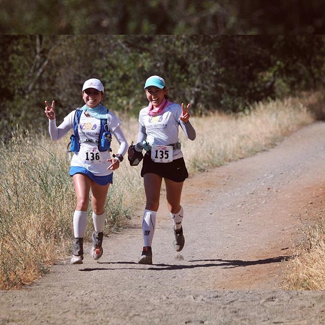 My sis @runtricpa completed #Miwok100K & its 11.5k of vert last Saturday. It was a DNF cos she finished 1hr after the time limit of 15h 30m. This piccy reminds me of when she signed up to run my 1st 25K trail race w/ me. She's the reason why I got into running, then trails, then ultra... ️ my sisy! #transformationtuesday #runfree #trailrunning [instagram]