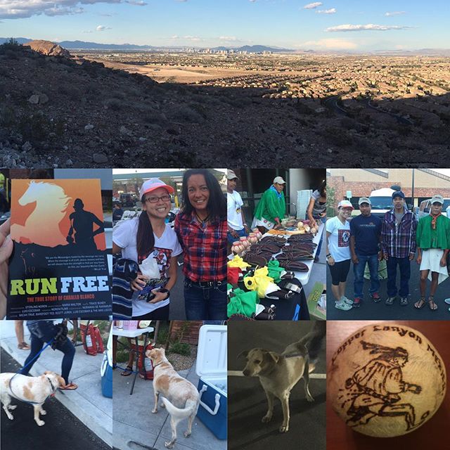 A trail run followed by a screening of Run Free: The True Story of Caballo Blanco (Micah True). Got to meet & briefly chat with Maria Walton (ultrarunner + Micah's ️), some awesome Raramuri runners, got a rarajipari ball, & met Guadajuko the pup! #runfree #beyondlimitsrunning [instagram]