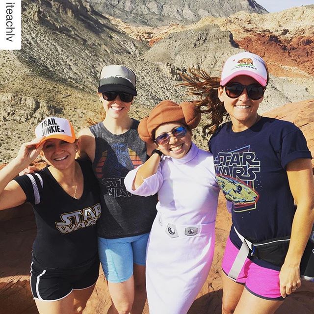 May the fourth be with you. #starwars #hikinglasvegas #nuunlife [instagram]