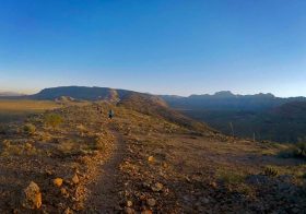 80°F, around 7:15p, & sun still up! ️ #trailrunning #lasvegas #nuunlife [instagram]