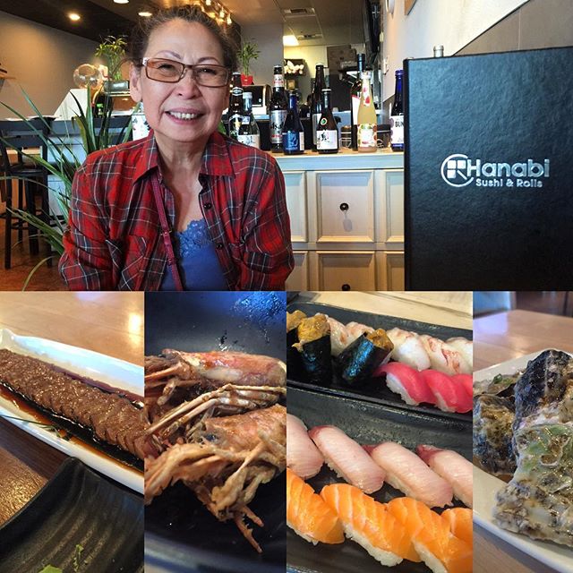 When in Vegas, all you can eat Sushi! Advance Happy Mother's Day to the best mum, @marielilies [instagram]