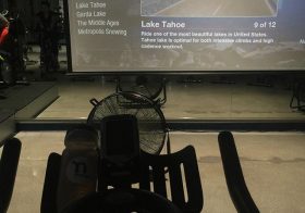 Looks like we're riding Tahoe today! #spinning #cyclecorps #triathlontraining [instagram]