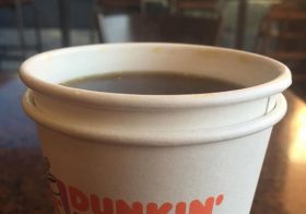 Got to #CrossFit day 2 so early, so coffee first! lol I was so tempted to get Munchkins #nofilters #coffeegram #CTechCrossfit [instagram]