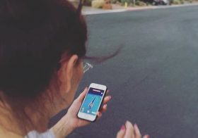 Evening walk with my mum, aka hunting for Pokémon [instagram]