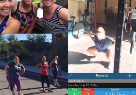 Had a pre-swim selfie, 1,300m long course workout, followed by back squat PR at #WTechCrossFit …all before 8:30am  #nuunlife #triathlontraining #crossfit #gainz [instagram]
