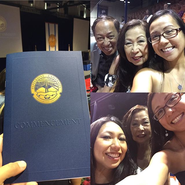 Selfies at my bro's graduation! #Pepperdine #MBA [instagram]