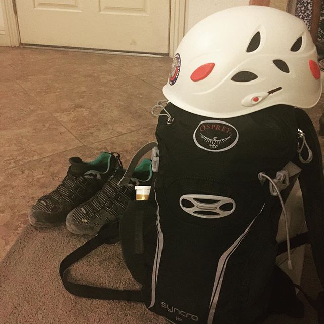 Can you tell I'm excited for tomorrow's short summit hike & (hopefully) abseil? ^_^ Also, guess what flavor #nuun is in that tube! #nuunlife #hikinglasvegas #rappelling #abseiling [instagram]