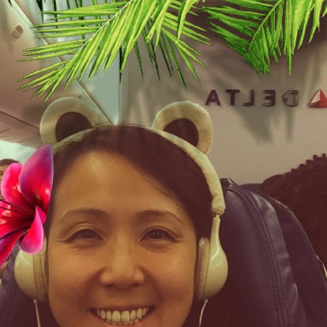 Here we go! #hawaii #delta [instagram]