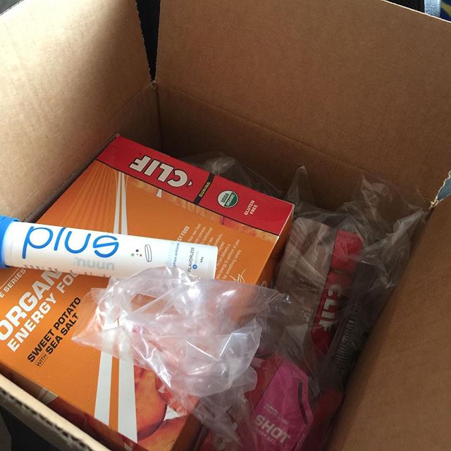 Shyte's getting real. Lol. Part of my nutrition training for #AR50 Ahhhh! #nuunlife #clifshot #ultramarathon #trisports [instagram]