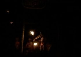 Spinning fire thingies lol #germainesluau #slowmotion [instagram]
