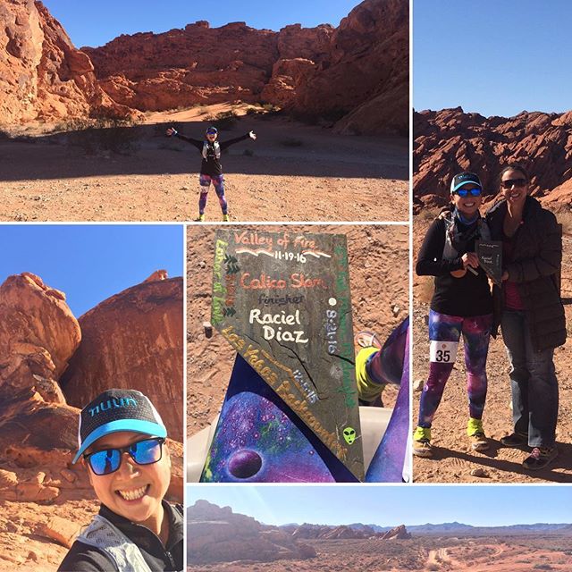 Another wonderful race by #calicoracing at a gorgeous location. I got my #CalicoSlam, too! #valleyoffire #nuunlife #trailrunning [instagram]