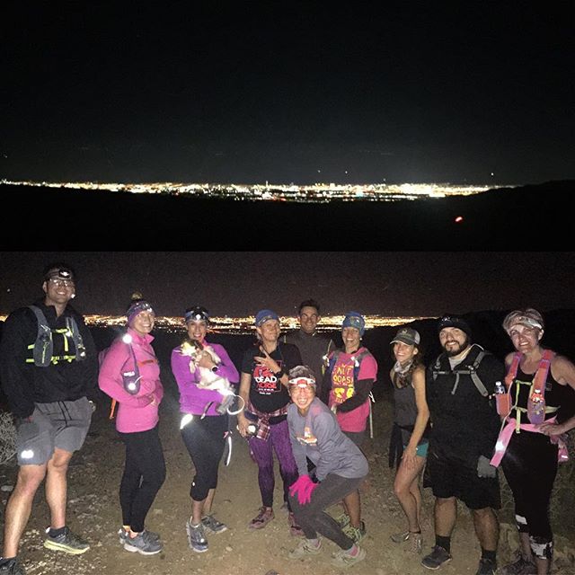 It's been nearly a month since I've ran w/ @rebeccarunstrails & her Monday Night group! I've missed it (& of course, our group photos lol) #trailrunning #trailjunkies #nuunlife #taur #beyondlasvegas #optoutside [instagram]