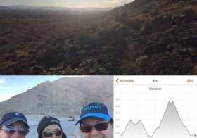 Another 22mi of #Vegas trails in the books. w00t! Also, my tummy liked boiled taters! Lol #trailrunning #taur #ar50mile #racewithbase #nuunlife #beyondvegas #noGIdistress [instagram]