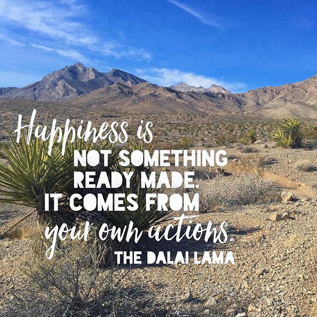 Happiness indeed comes from your own actions! Like signing up for races... 🤗 lol #trailrunning #taur #nuunlife #trailjunkie #racewithbase #beyondlasvegas #optoutside #dalailama #dalailamaquotes [instagram]