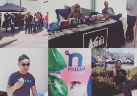 Fun times volunteering at @rei Ready, Set, Ragnar! yesterday. Rep'd @desertdashtrailraces & @nuunhydration . Also celebrated @georgeokinaka's birfday! #nuunlife #officialtrailjunkie #reicoop [instagram]
