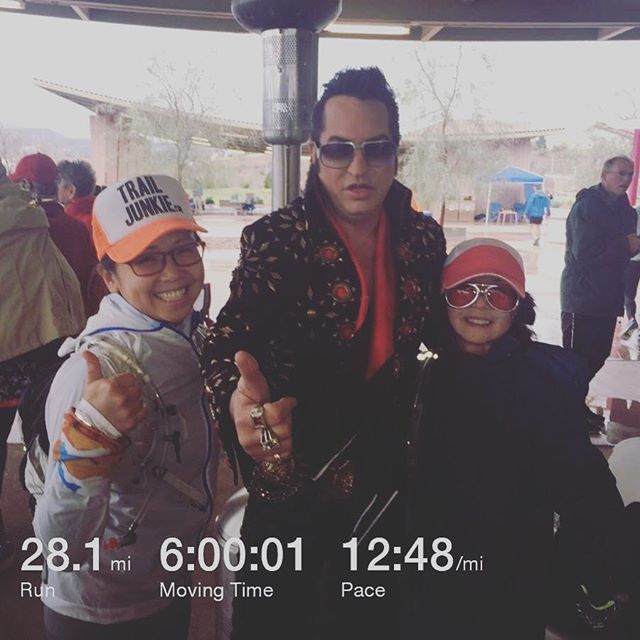 26mi training run done, & then some! Jackpot Ultra was sweet! It was great to see friends on the loop course along with some legendary runners. #ultratraining #nuunlife #ar50mile #taur #ultrarunning #racewithbase #baseperformance #trailjunkie [instagram]