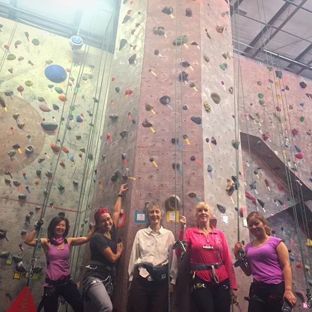 Had great fun at the climbing gym today. These are some kickarse ladies! Rita is only 76yrs young! #indoorclimbing #nuunlife #crosstraining #ncc #nevadaclimbingcenters [instagram]