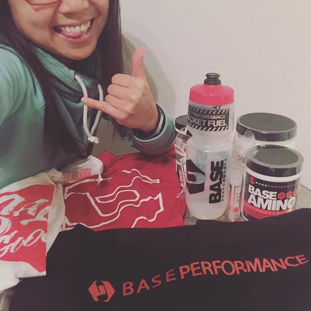 I swear my selfie game is better than this, but at least the @BASEPerformance swag is in view! Thanks #baseperformance can't wait for the next package! #baseperformanceambassador #racewithbase #poweredbybase #im703cda #triathlon #training [instagram]