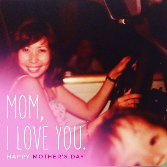 Happy Mother's Day to all mums especially mine! Be sure to celebrate your mother *everyday* 🤗 This is my fav pic of us, maybe because it's my first ever photobomb lol. #mothersday [instagram]