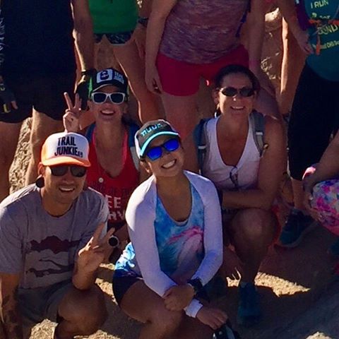 Monday morning group run & summit! (2 of 9) [instagram]